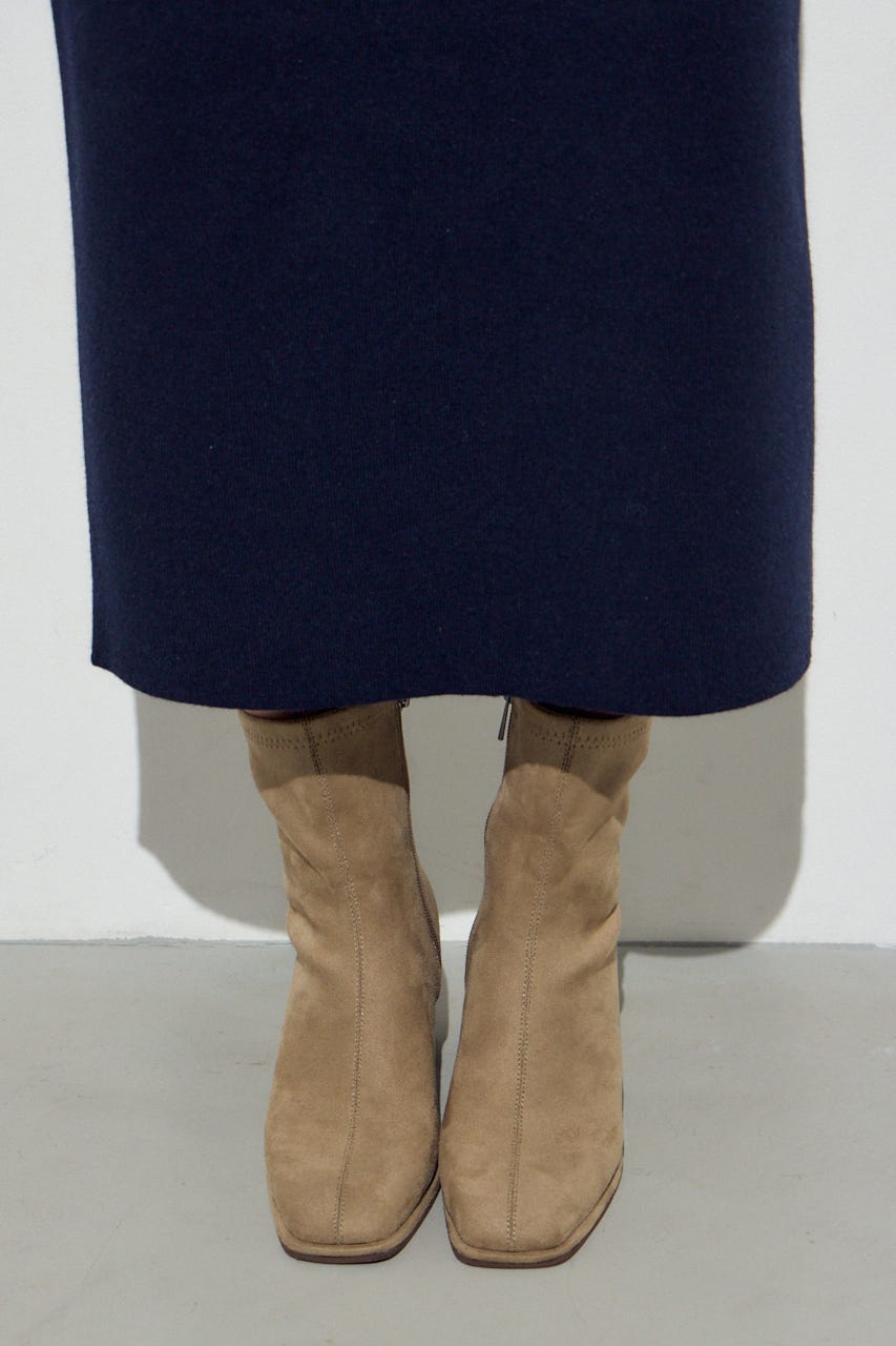 スウェッターニットスカート NVY FREE