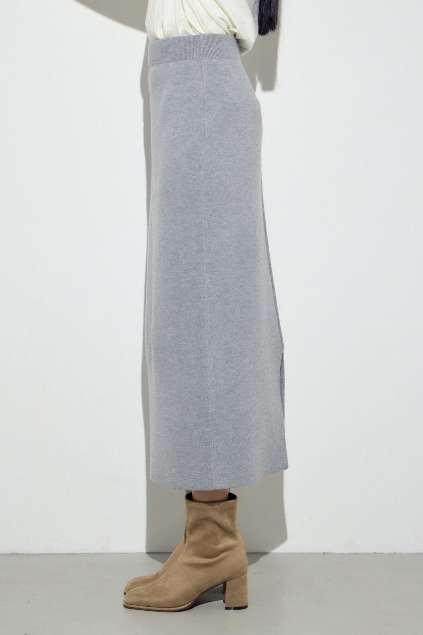 スウェッターニットスカート T.GRY FREE
