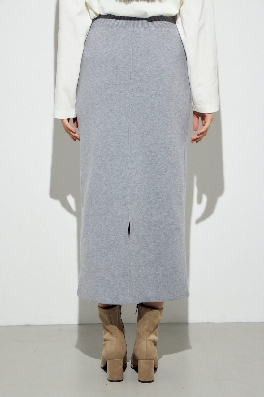 スウェッターニットスカート T.GRY FREE
