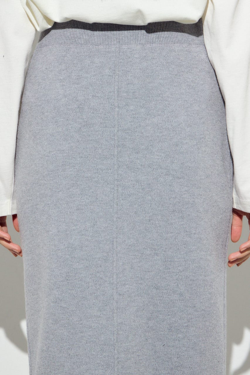 スウェッターニットスカート T.GRY FREE