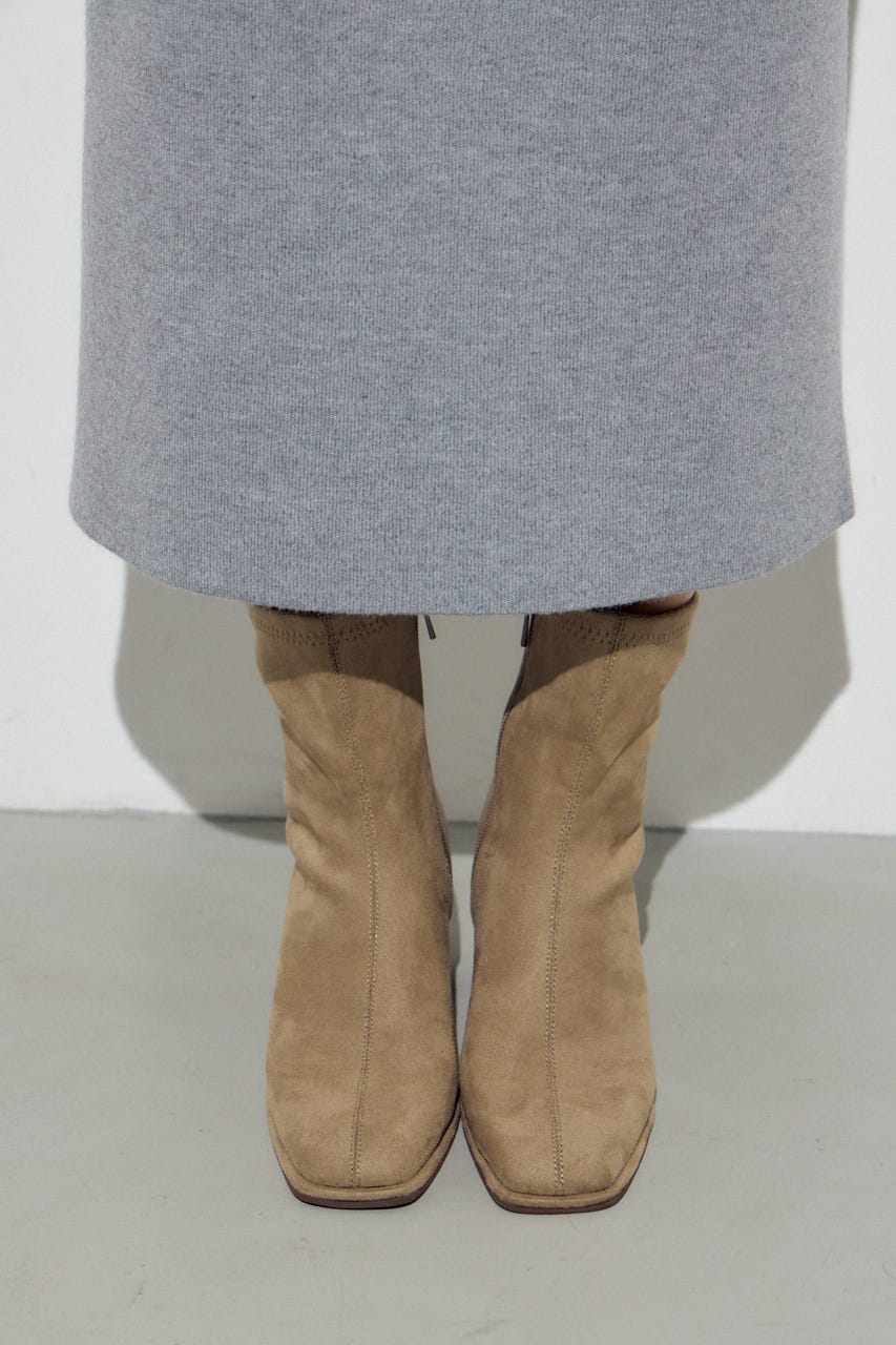 スウェッターニットスカート T.GRY FREE