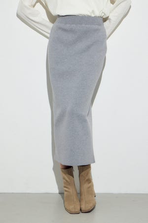 スウェッターニットスカート