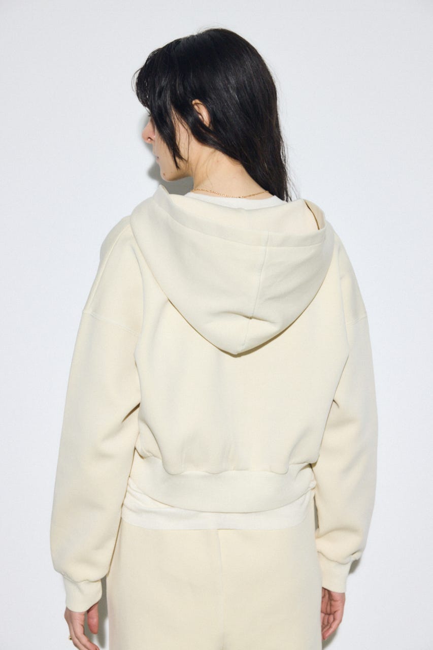 ピグメントダブルジップフーディー IVOY FREE