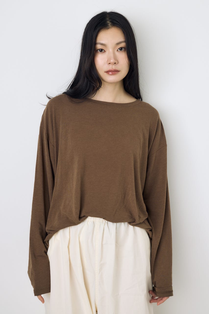 シアーカットトップス BRN FREE