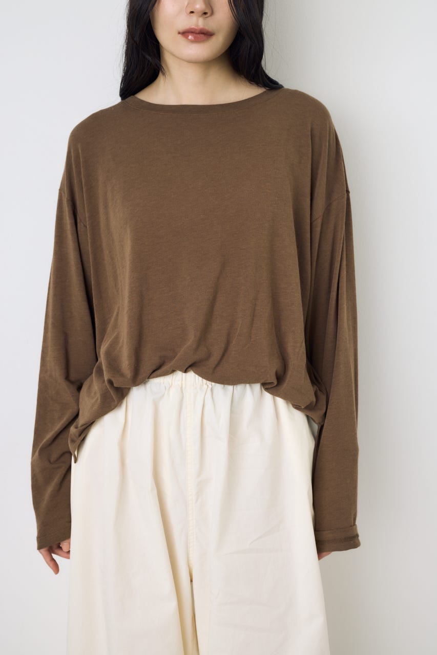 シアーカットトップス BRN FREE