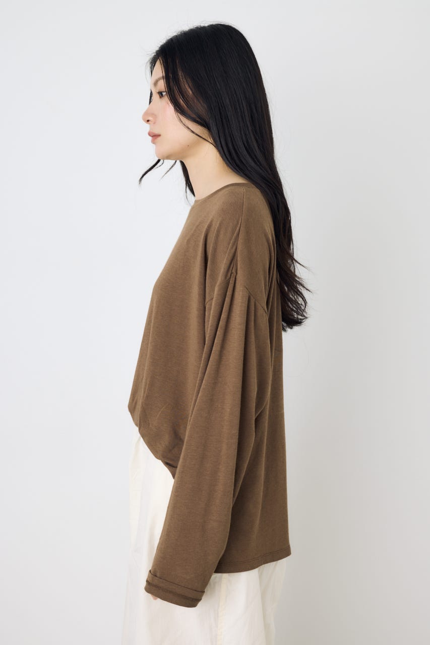 シアーカットトップス BRN FREE