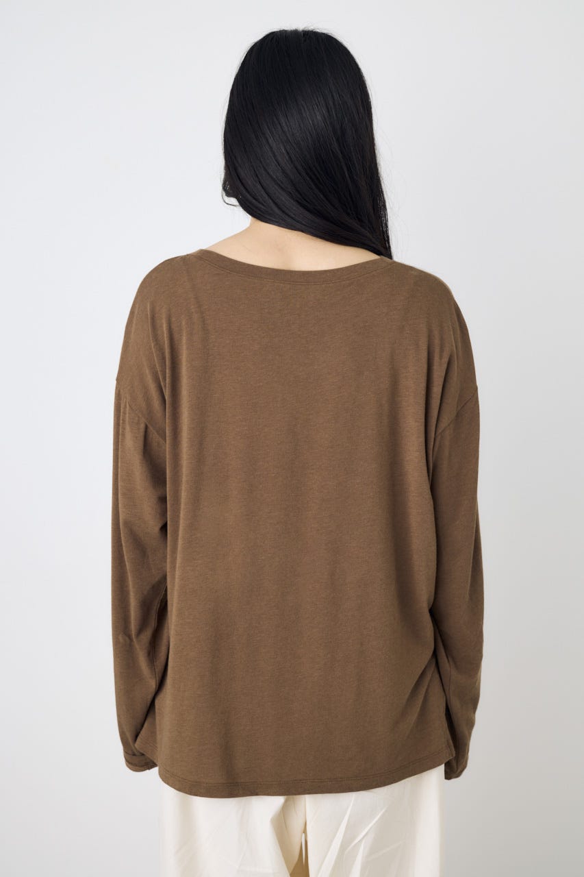 シアーカットトップス BRN FREE