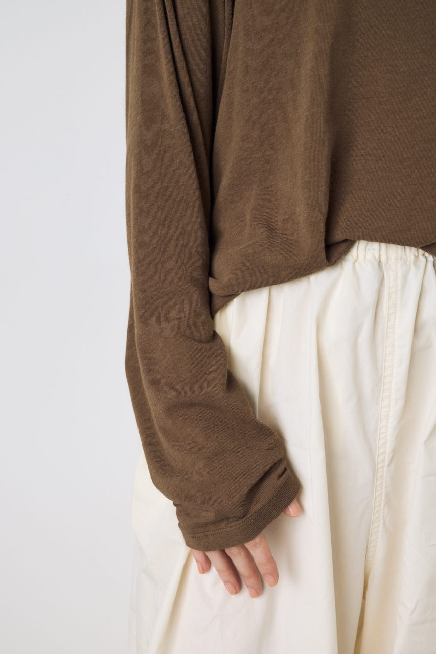 シアーカットトップス BRN FREE