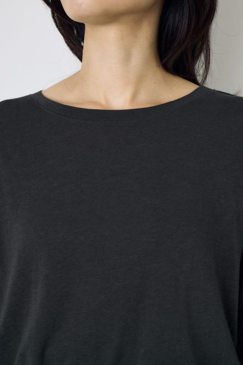 シアーカットトップス L/BLK FREE