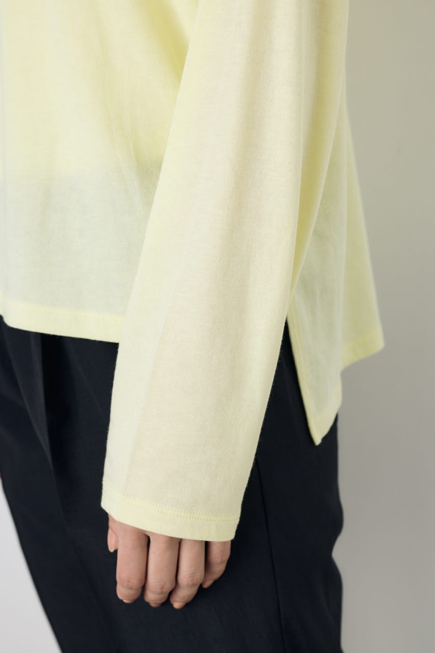 シアーカットトップス L/YEL FREE