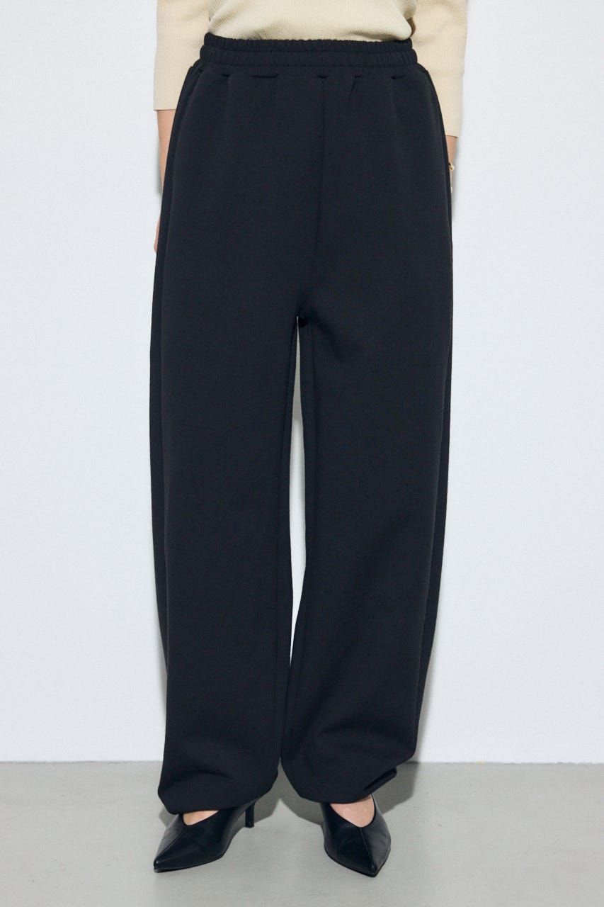 ダンボールカーブワイドパンツ BLK M