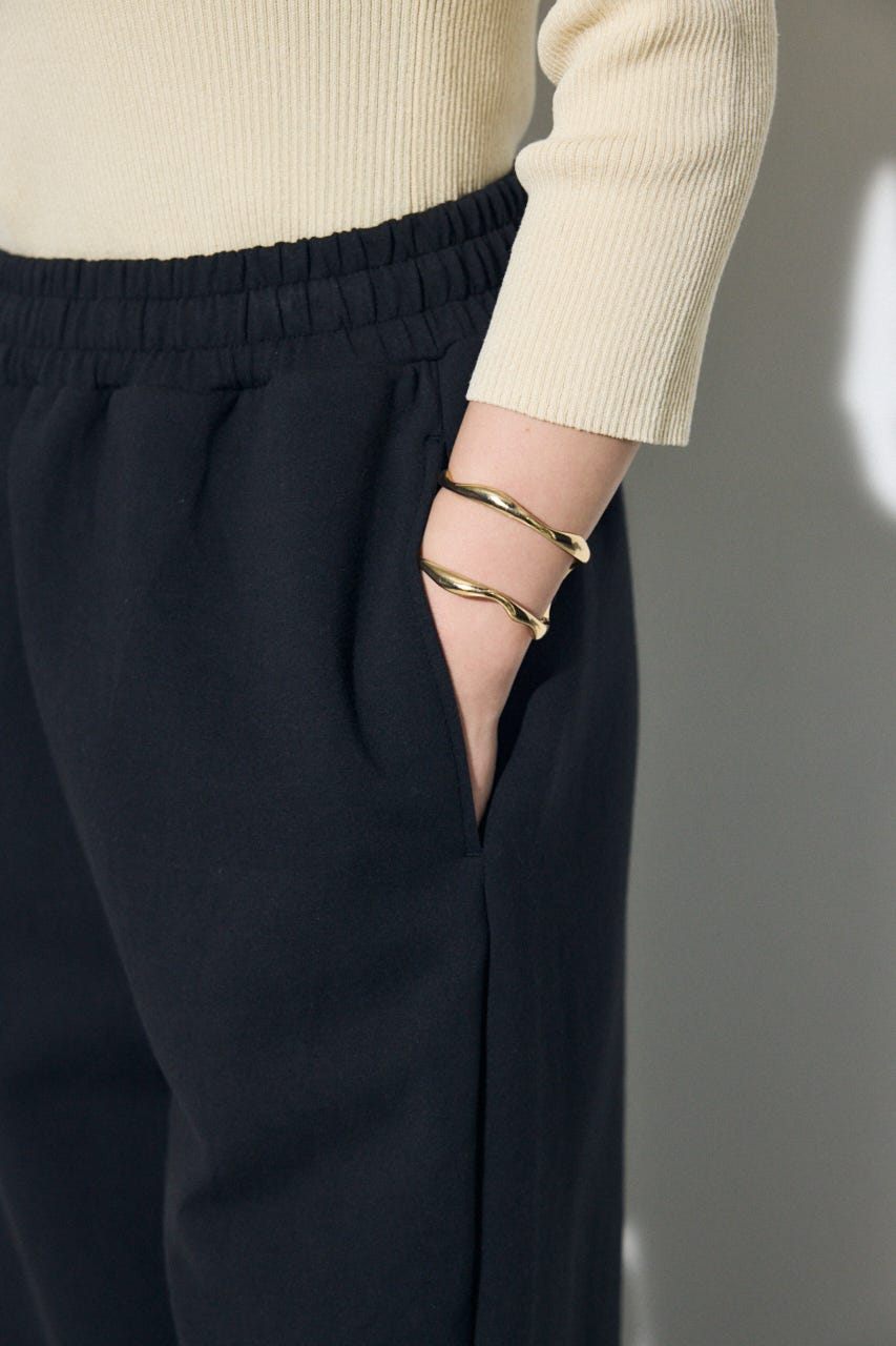 ダンボールカーブワイドパンツ BLK M