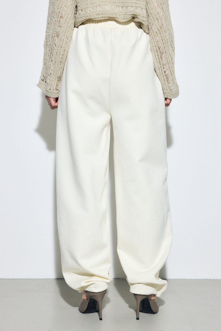 ダンボールカーブワイドパンツ O/WHT M