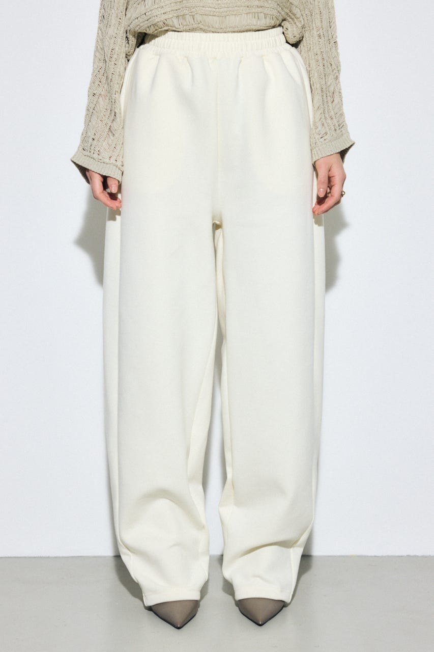 ダンボールカーブワイドパンツ O/WHT M