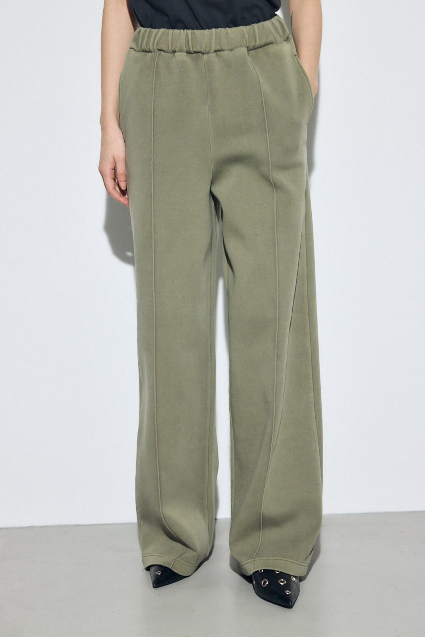 ピグメントピンタックワイドパンツ KHA S