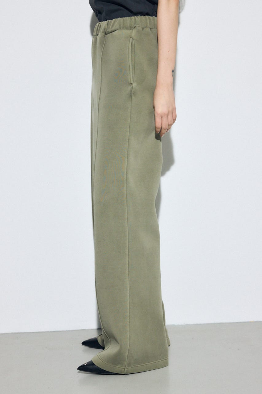 ピグメントピンタックワイドパンツ KHA S