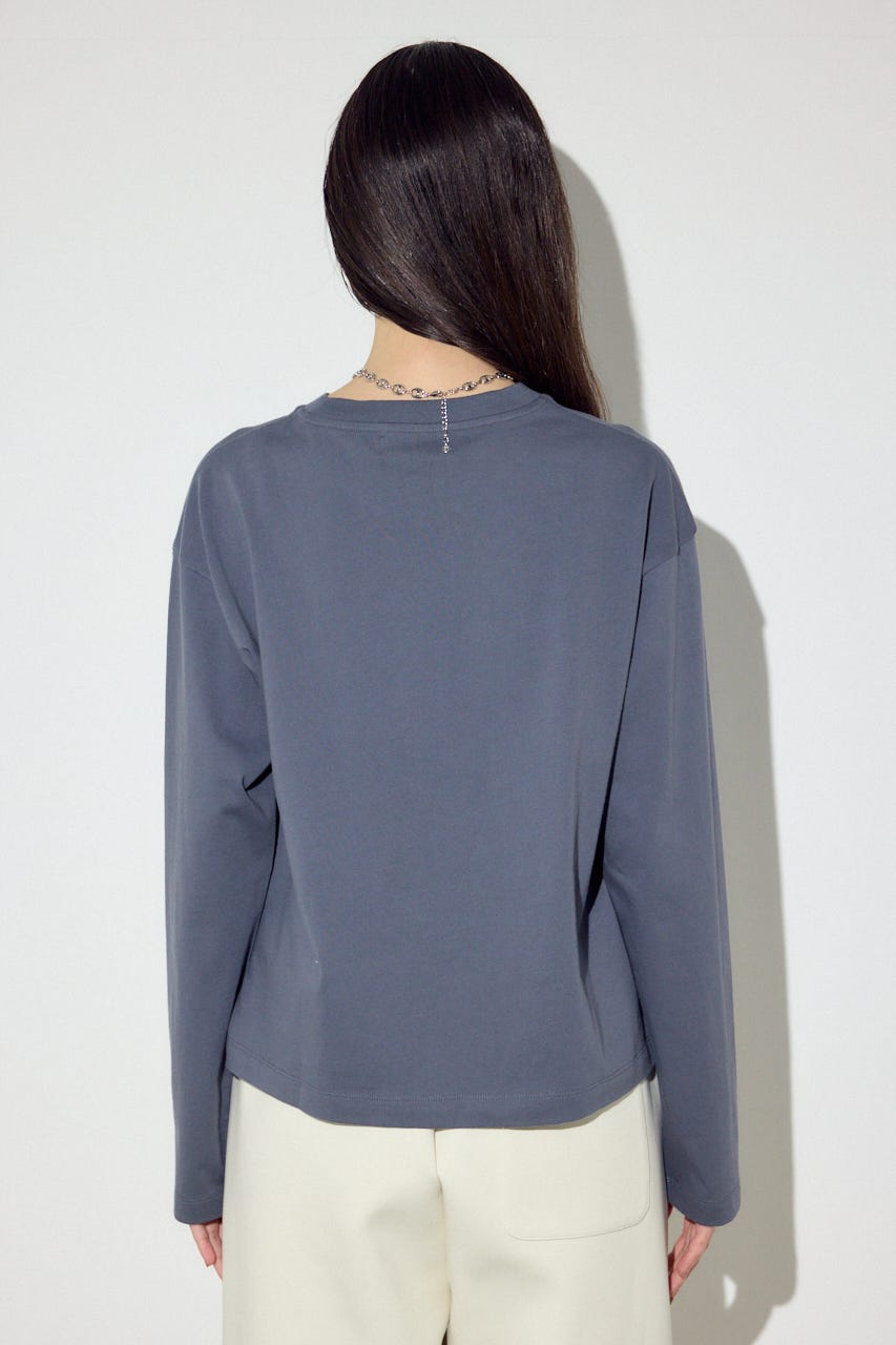 NOT FROMロゴロングTシャツ L/BLK M