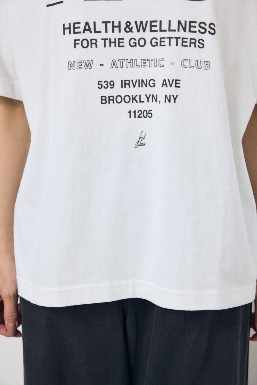 NACピグメントプリントTシャツ O/WHT FREE