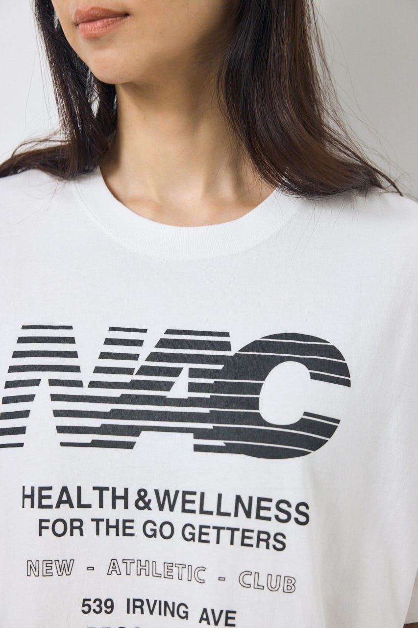 NACピグメントプリントTシャツ O/WHT FREE