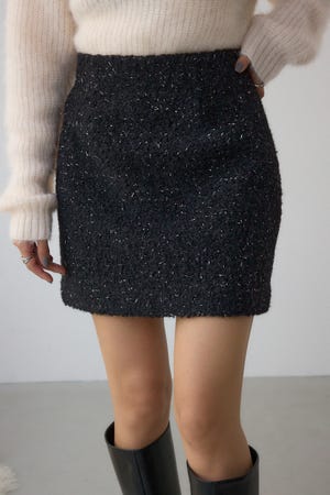 ラメブークレミニタイトスコート