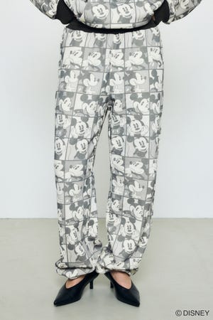AD総柄グラフィックパンツ / MICKEY
