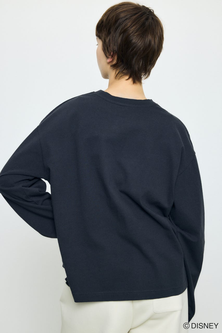 ADスケッチプリントロンT / MICKEY BLK M