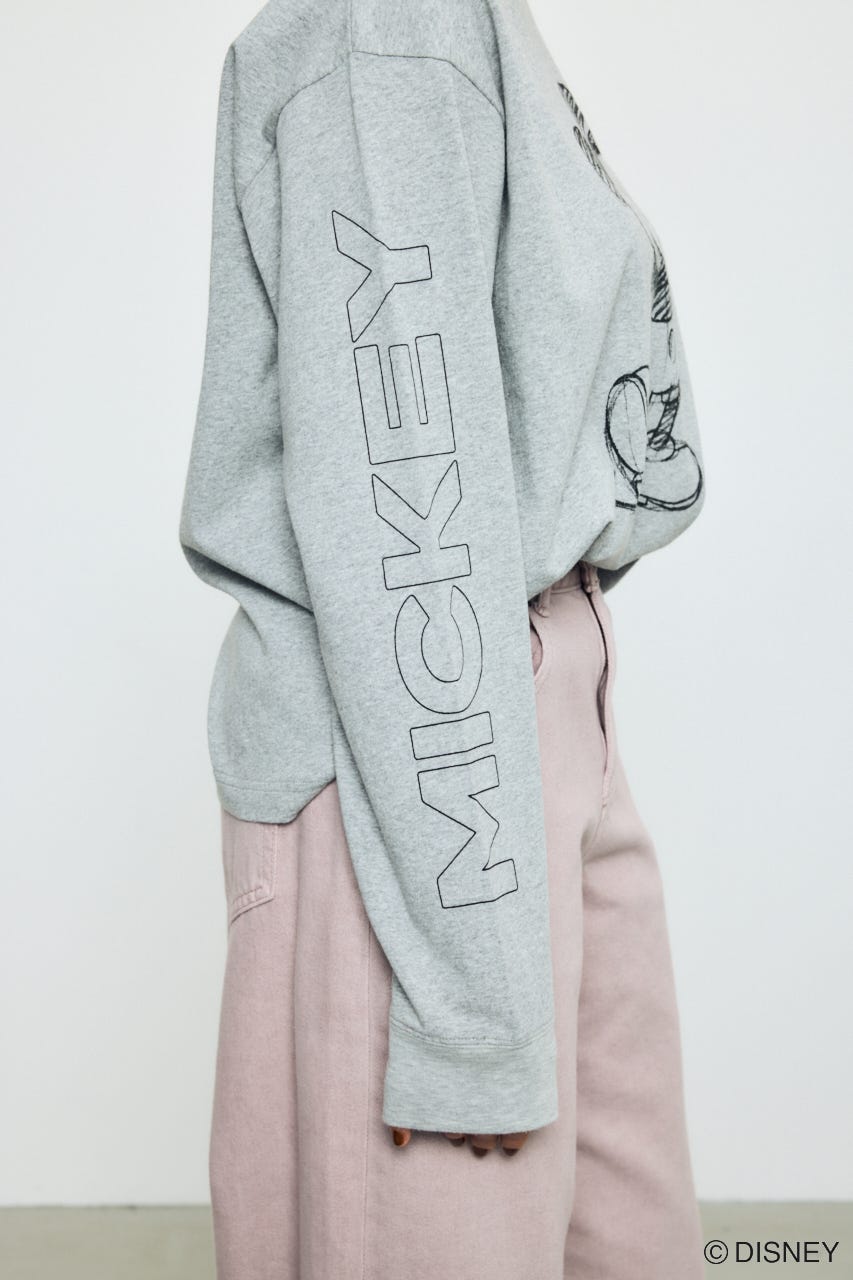 ADスケッチプリントロンT / MICKEY T.GRY M