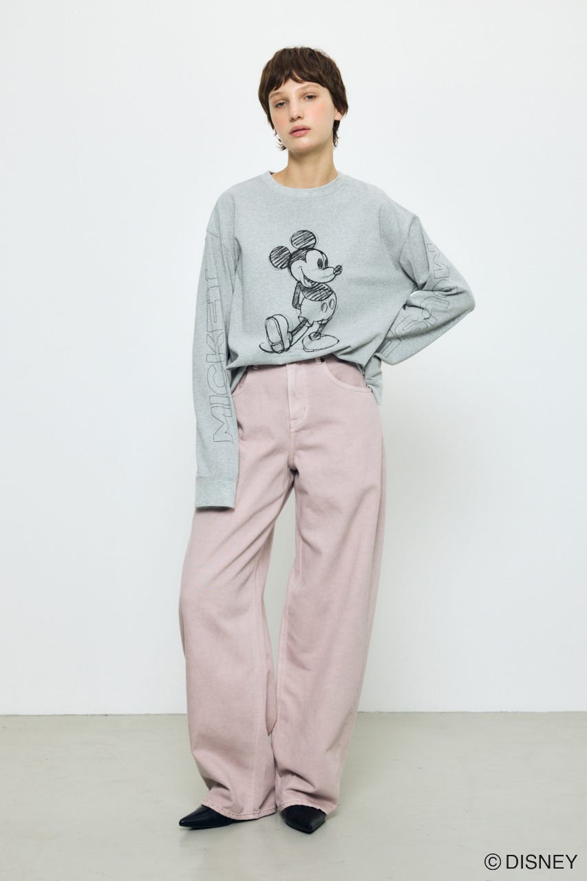 ADスケッチプリントロンT / MICKEY T.GRY M