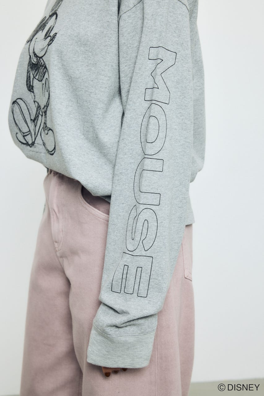 ADスケッチプリントロンT / MICKEY T.GRY M