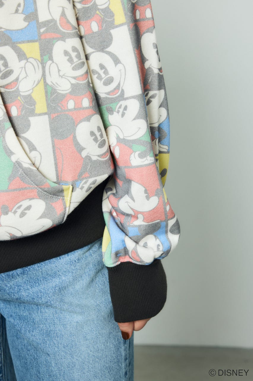 AD総柄グラフィックパーカー / MICKEY Multi_1 M