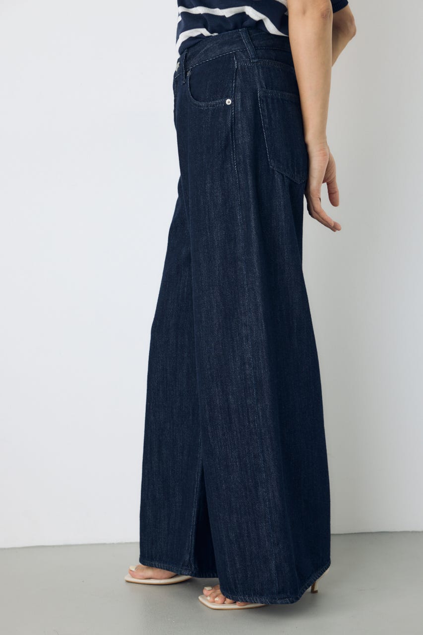AZUL DENIM 甘撚りバギーパンツ One Wash M