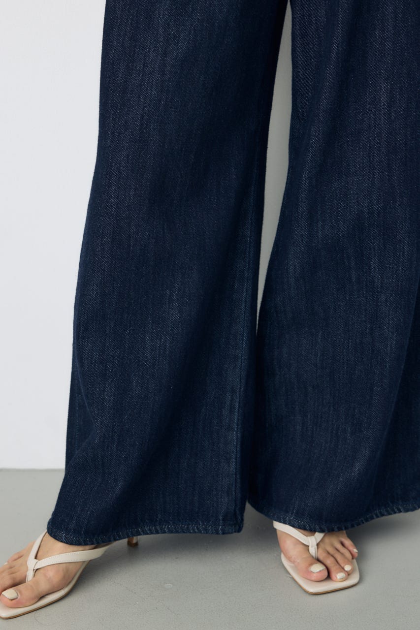AZUL DENIM 甘撚りバギーパンツ One Wash M