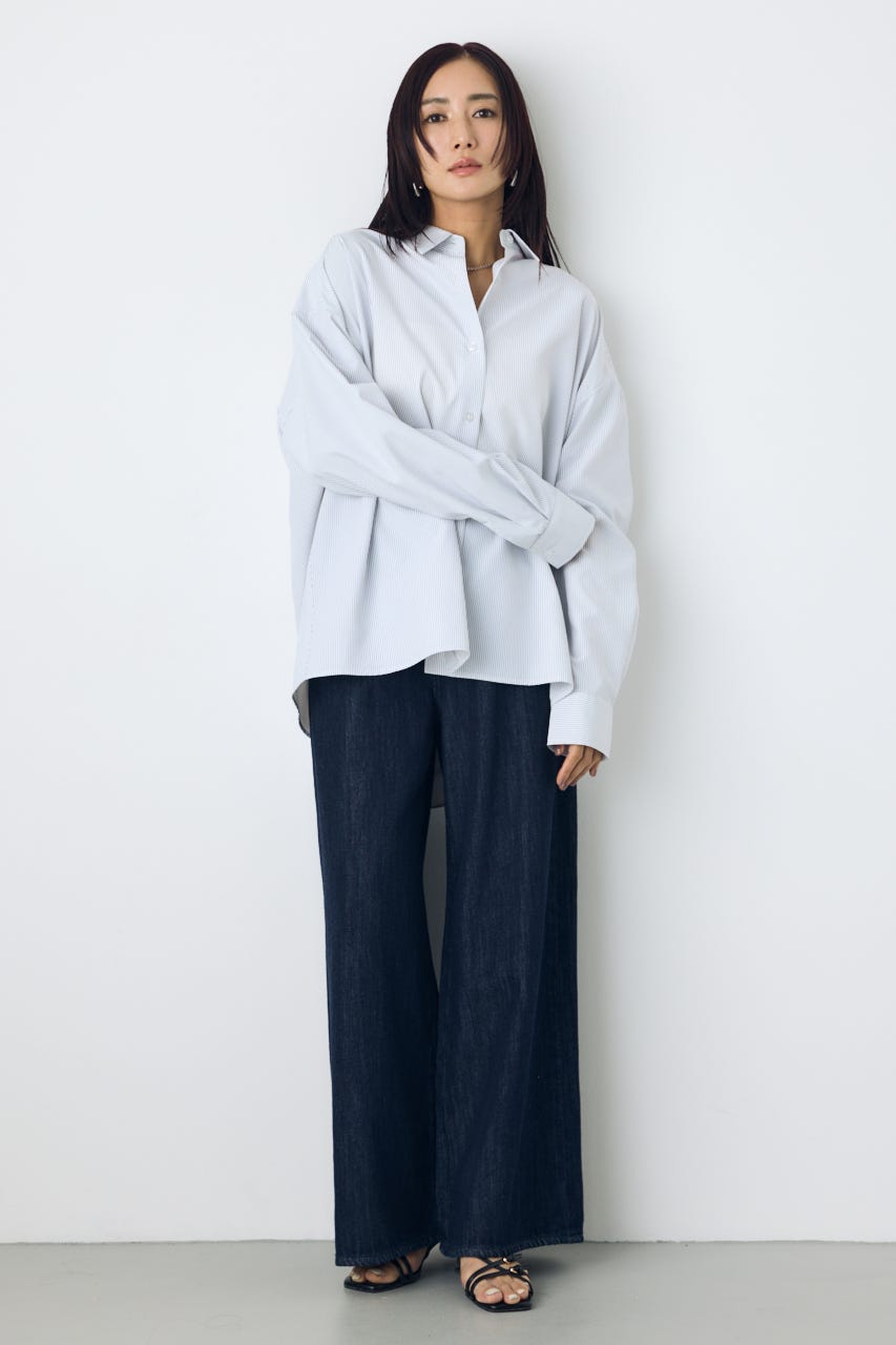 AZUL DENIM 甘撚りバギーパンツ One Wash M