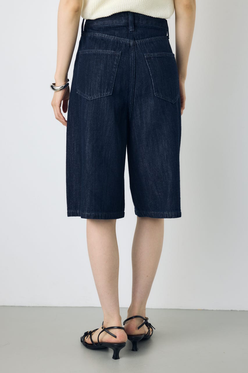 AZUL DENIM 甘撚りハーフパンツ One Wash S