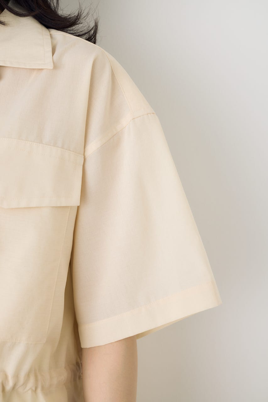 COMFORA AIRウエストマークブラウス IVOY M