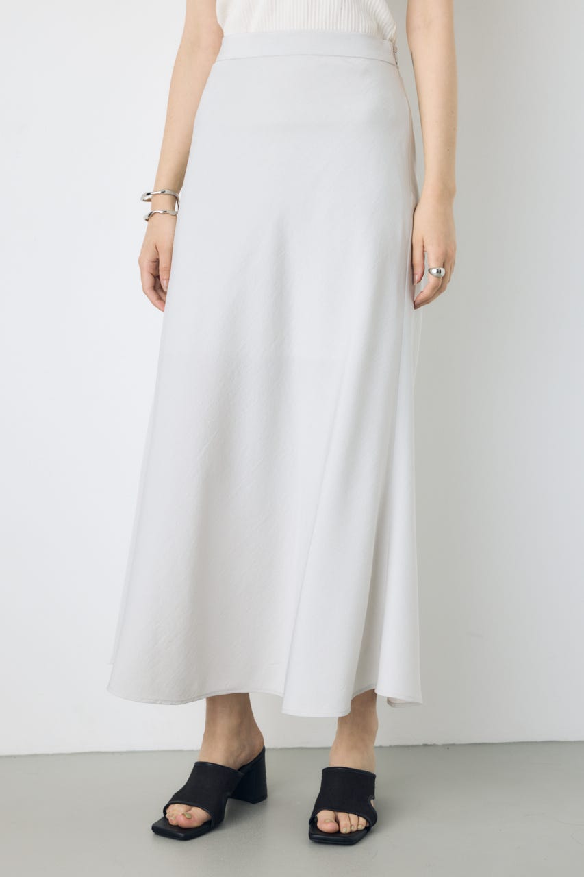 セミフレアバイアススカート L/GRY S