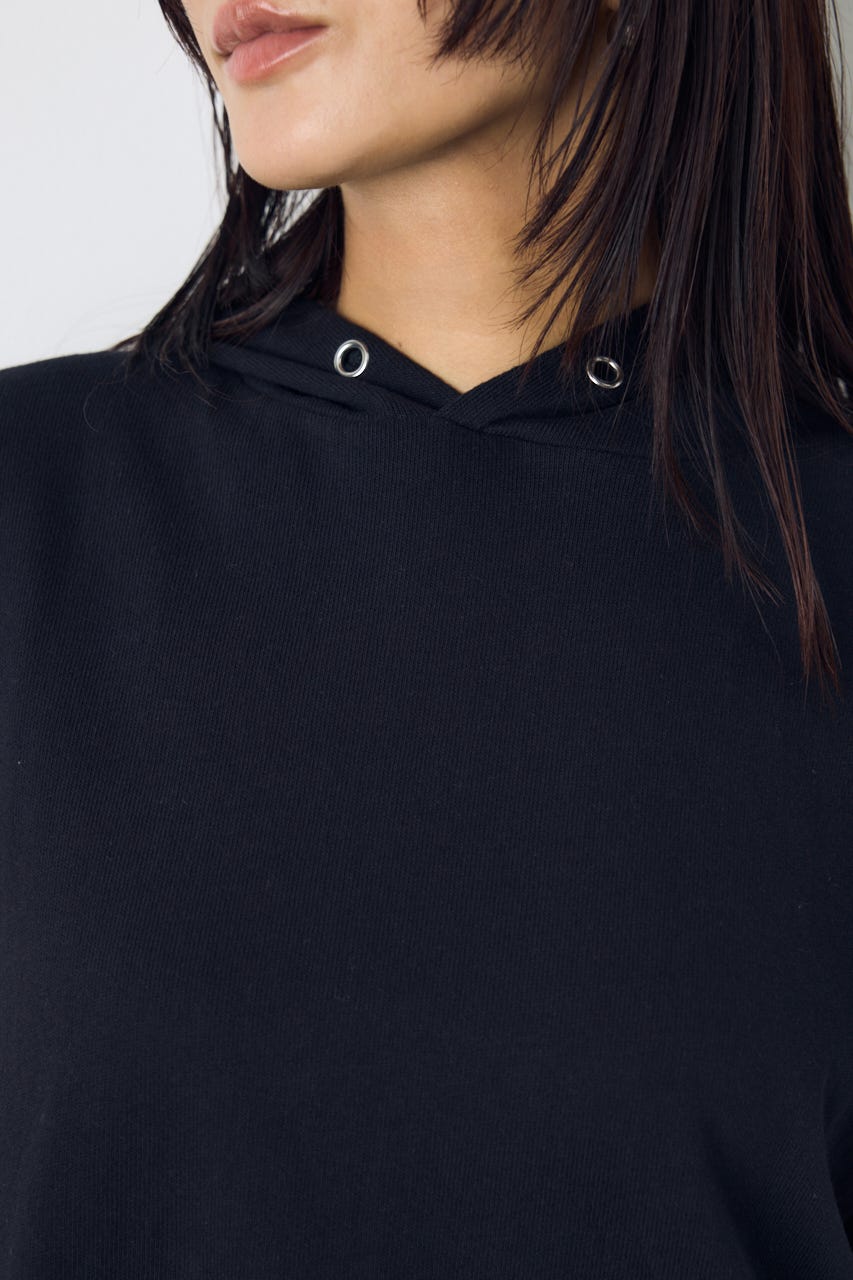 タックスリーブノースリーブパーカー BLK FREE