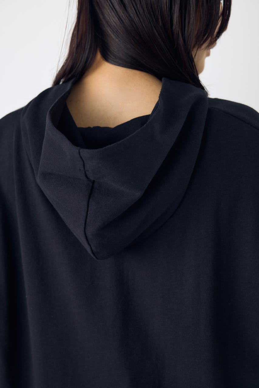 タックスリーブノースリーブパーカー BLK FREE