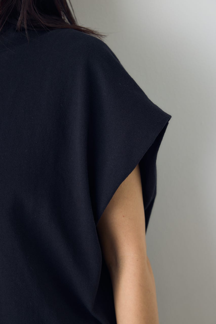 タックスリーブノースリーブパーカー BLK FREE