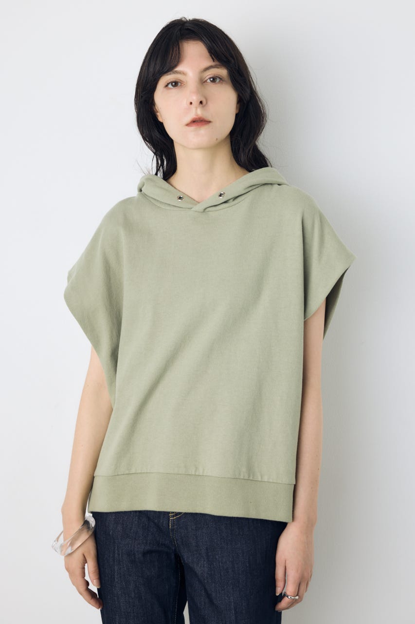 タックスリーブノースリーブパーカー L/KHA FREE