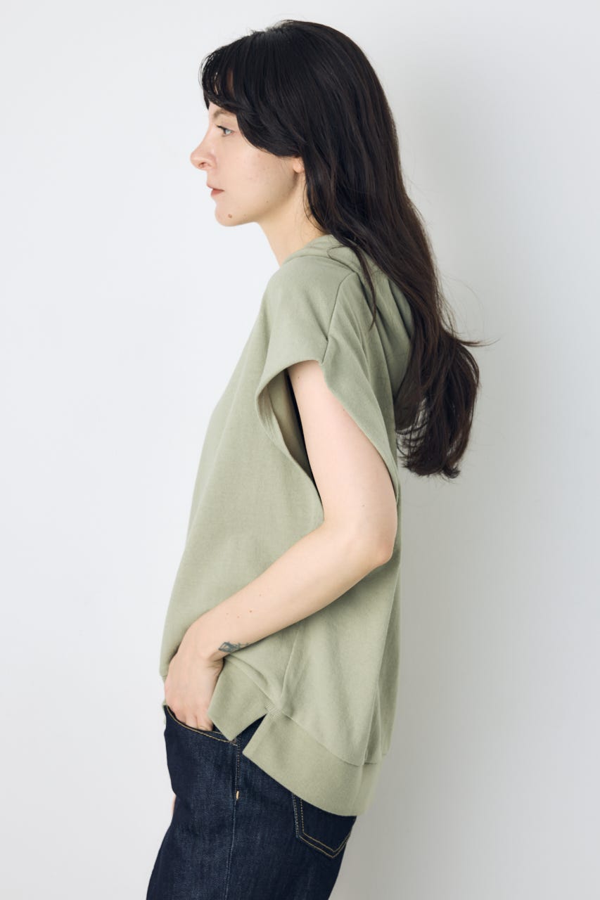 タックスリーブノースリーブパーカー L/KHA FREE