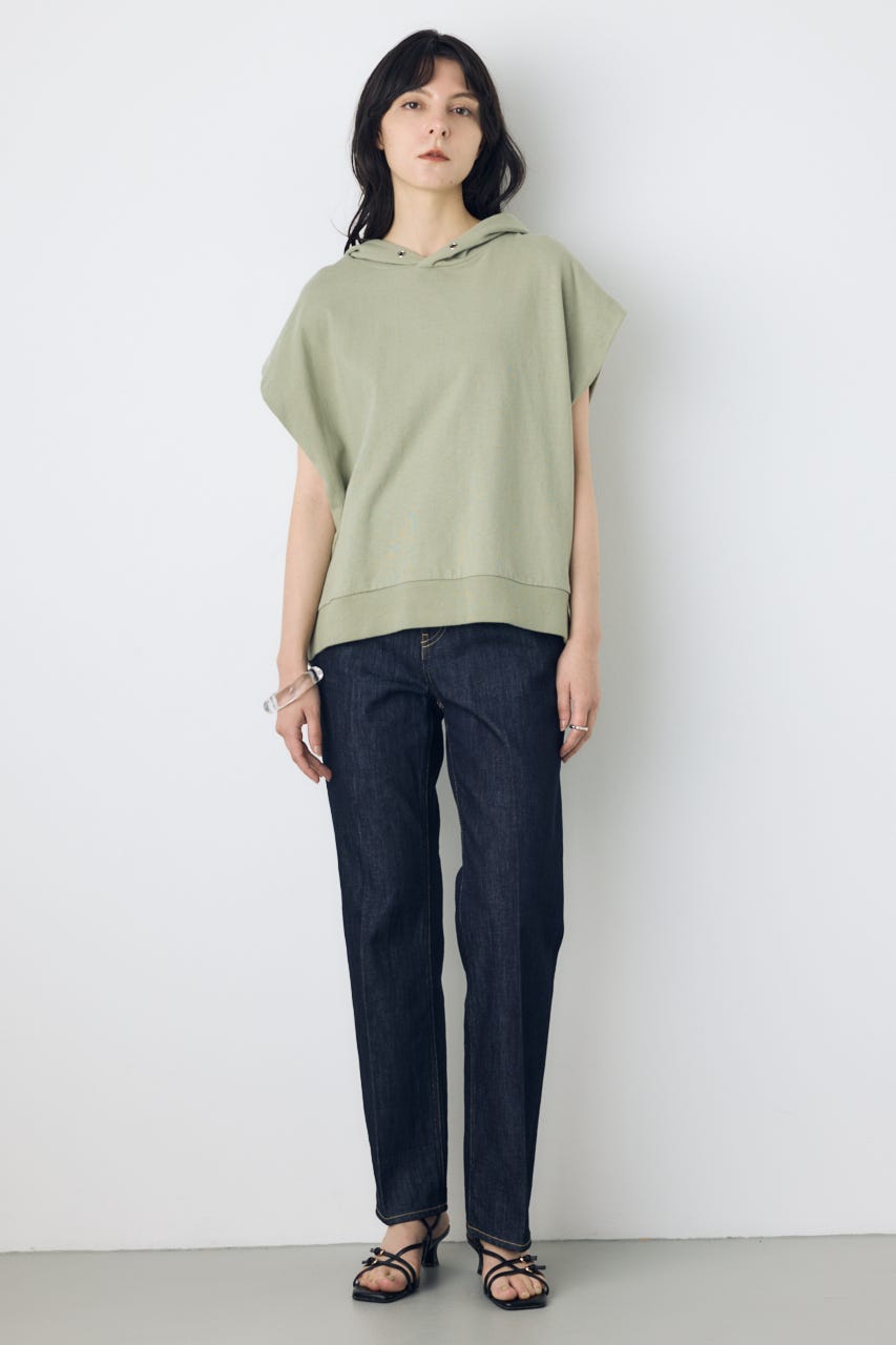 タックスリーブノースリーブパーカー L/KHA FREE