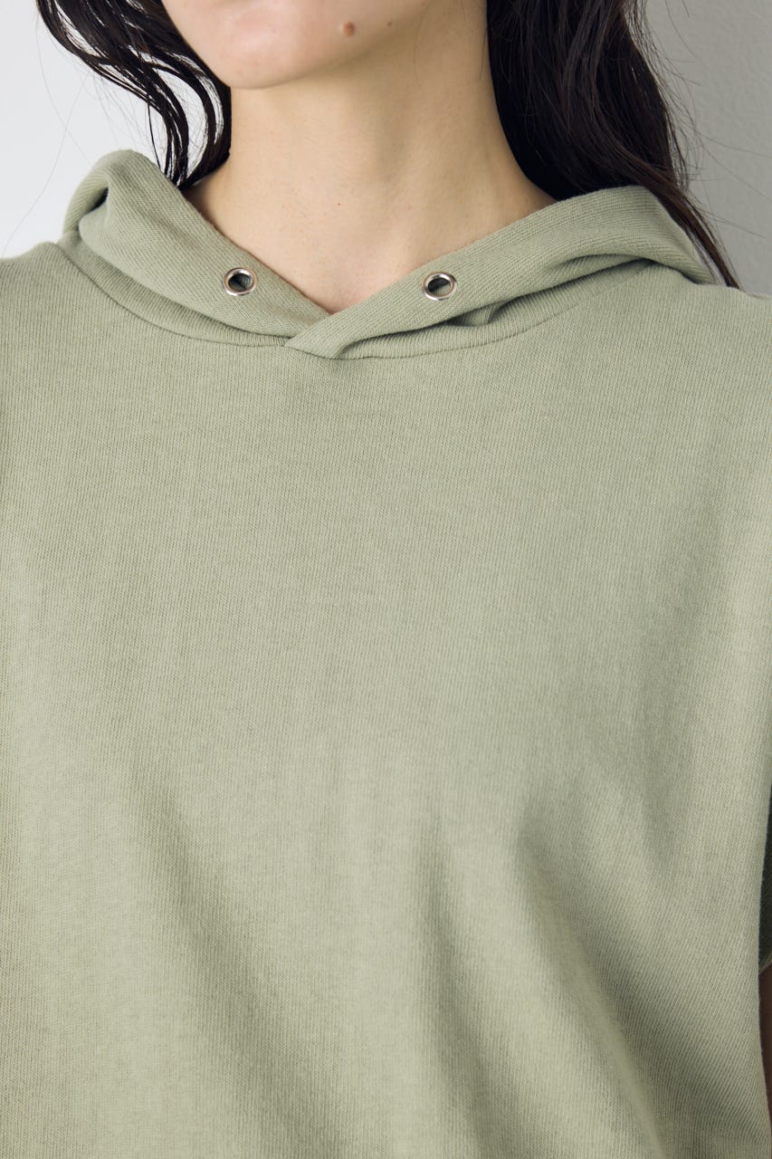 タックスリーブノースリーブパーカー L/KHA FREE