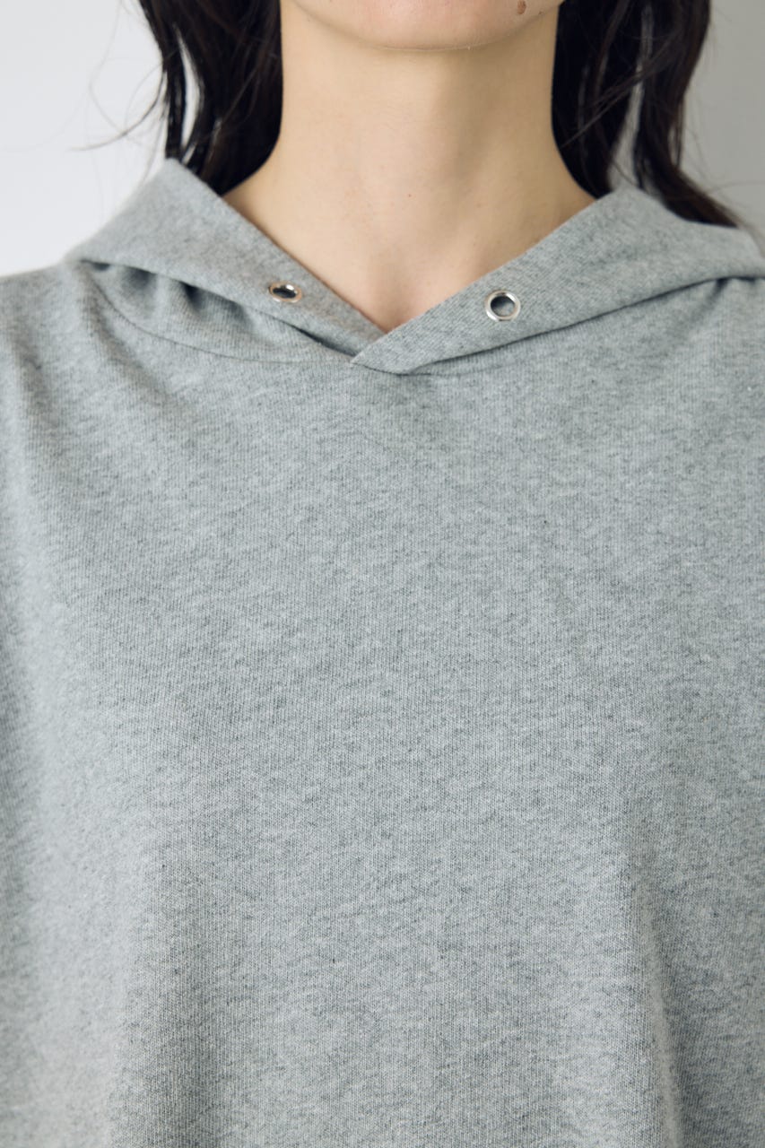 タックスリーブノースリーブパーカー T.GRY FREE