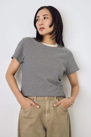 ミニボーダーTシャツ
