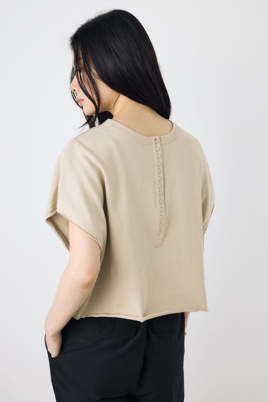 【GOLDEN PRICE 5/1(金)8:59までの特別価格】2WAYヘンリーネックトップス BEG M