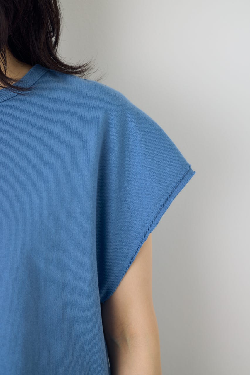 【GOLDEN PRICE 5/1(金)8:59までの特別価格】2WAYヘンリーネックトップス BLU S