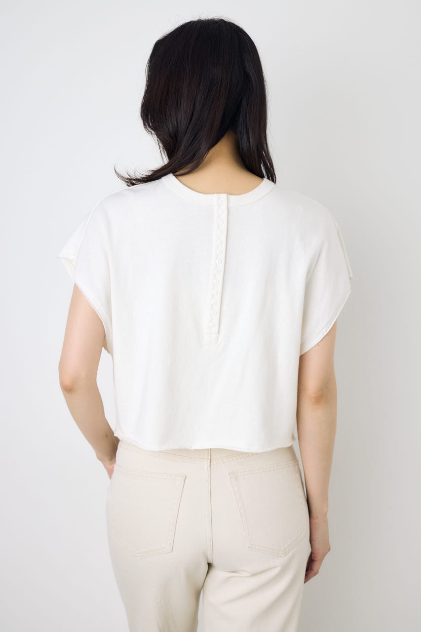 【GOLDEN PRICE 5/1(金)8:59までの特別価格】2WAYヘンリーネックトップス O/WHT S