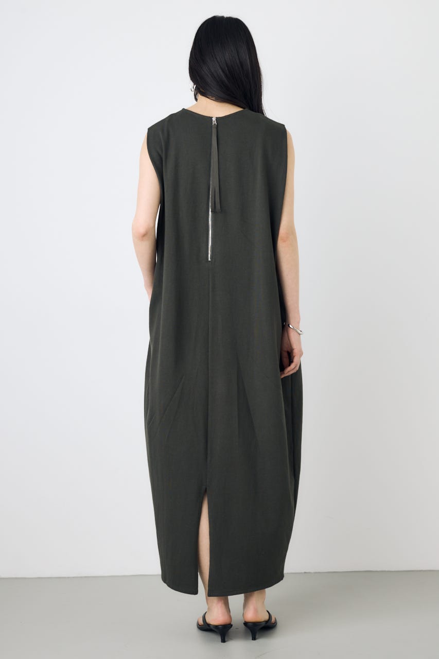 【GOLDEN PRICE 5/1(金)8:59までの特別価格】オーバルカットワンピース L/BLK S