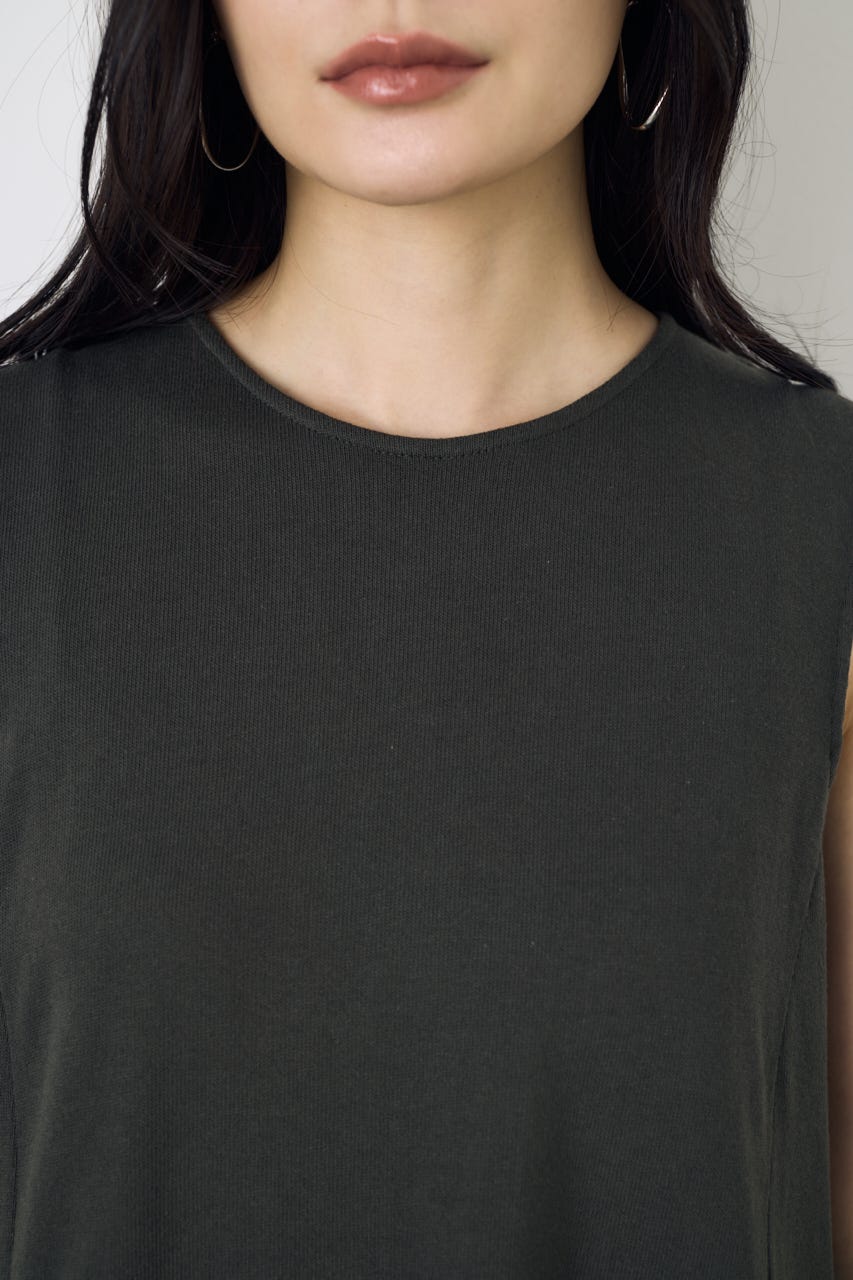 【GOLDEN PRICE 5/1(金)8:59までの特別価格】オーバルカットワンピース L/BLK S